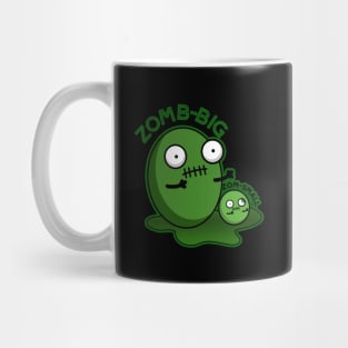 Zom-big Zom-small Cute Halloween Zombie Pun Mug